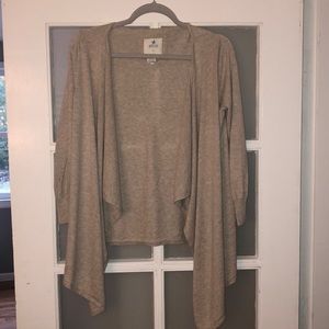 Tan lightweight cardigan